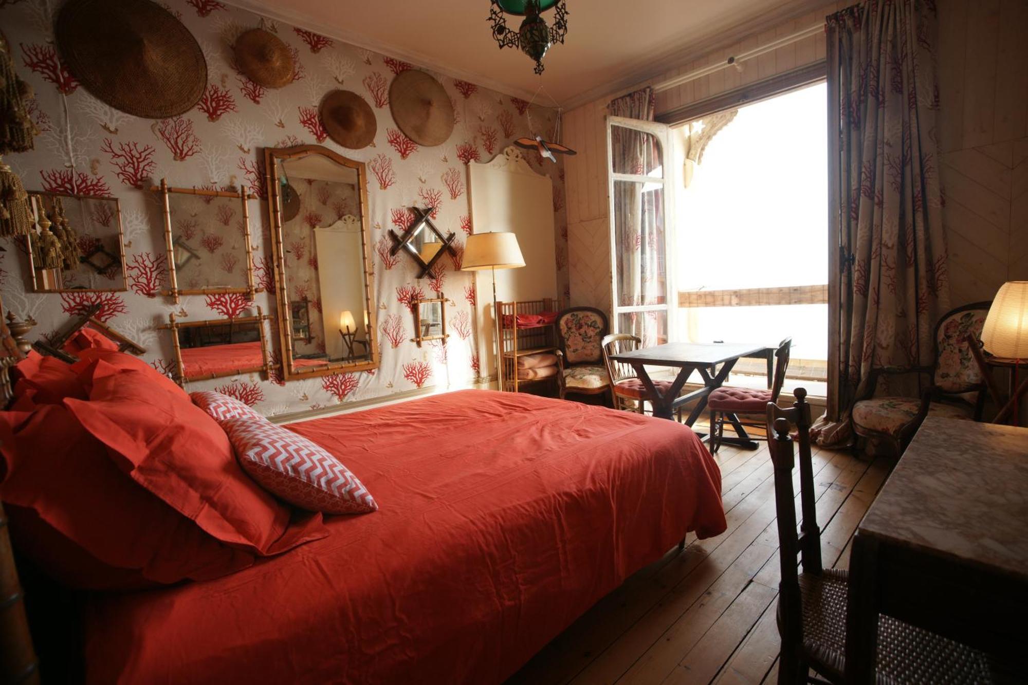 La Villa Louis, La Chambre Rose, Maison D'Hotes Vue Mer, Lion-sur-Mer Exterior foto